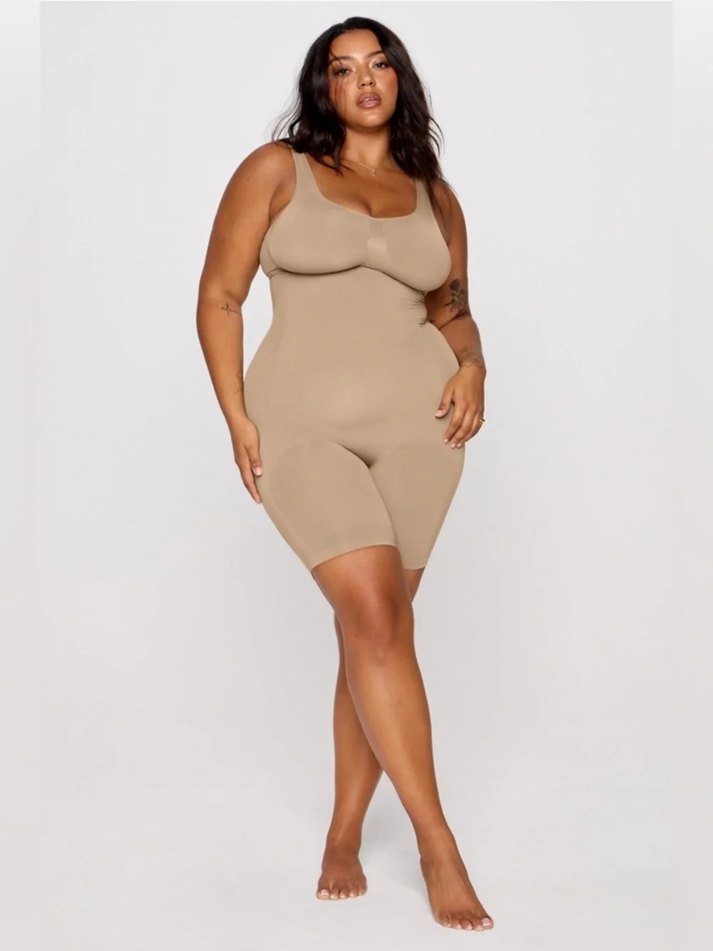YITTY Nearly Naked Shapewear Bundle  of 3 in Tan Cami/Bra/Bodysuit  XL/XXL 1X/2X